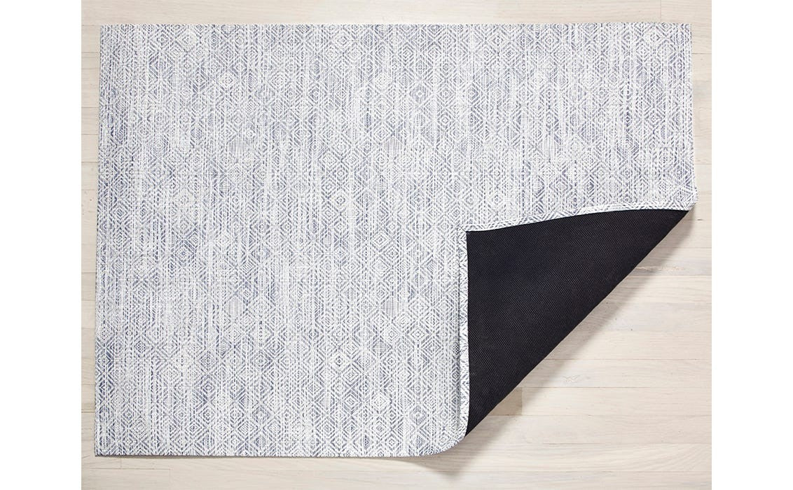 Chilewich Mosaic Woven Floor Mat, Blue