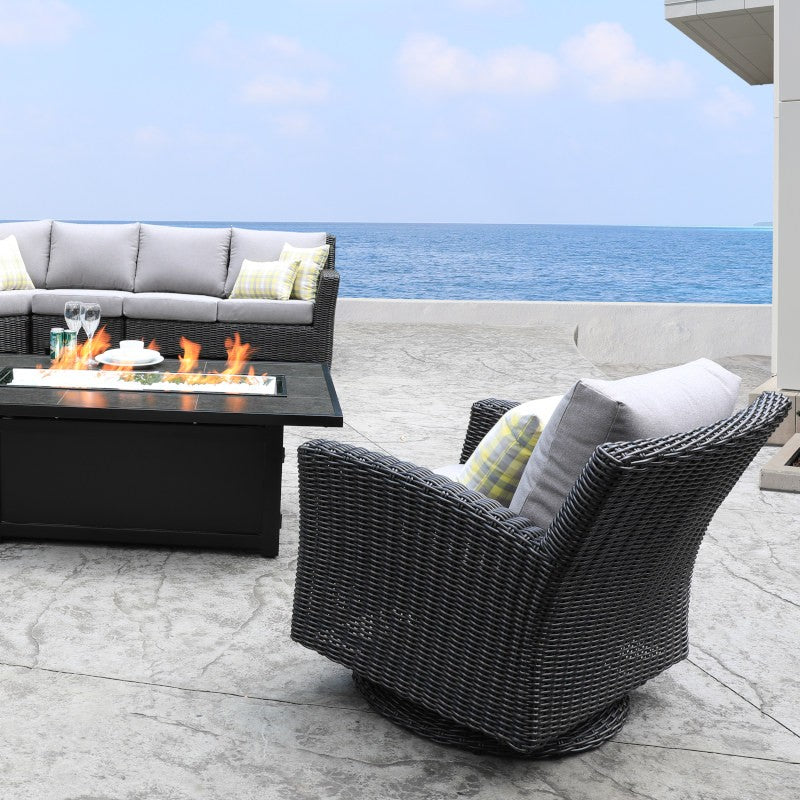 Monterrey Outdoor Swivel Glider