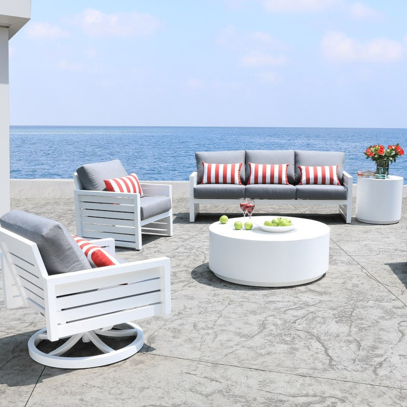 Gramercy Outdoor Swivel Rocker