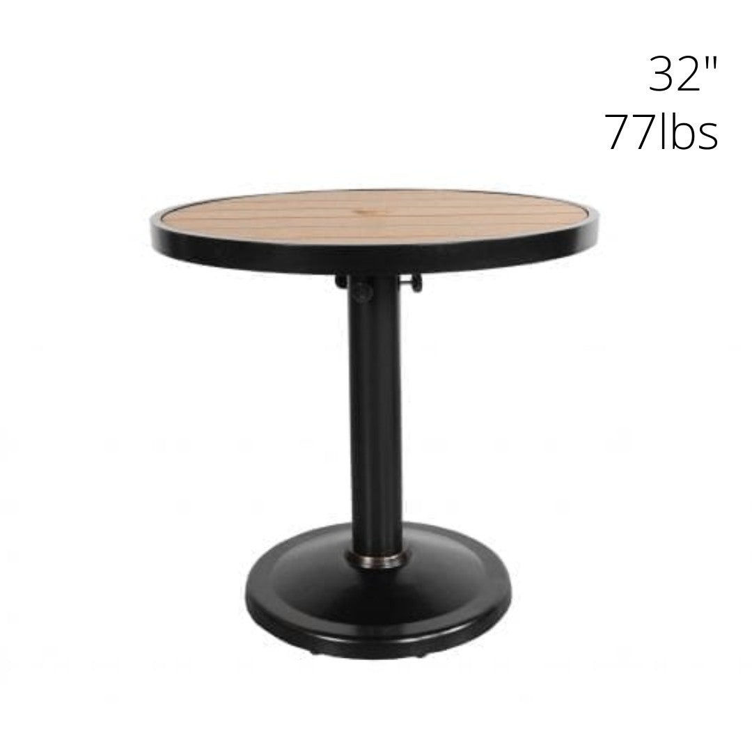 Kensington Outdoor Round Pedestal Dining Table