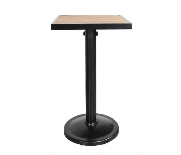 Kensington Outdoor Square Pedestal Balcony Table