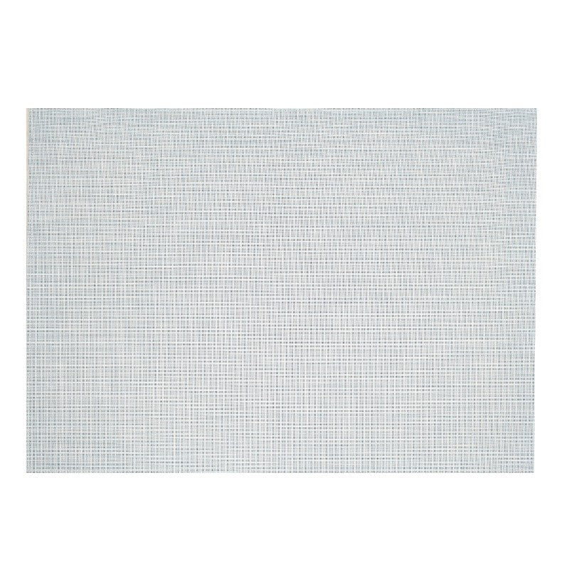 Chilewich Mini Basketweave Woven Floor Mat, Sky