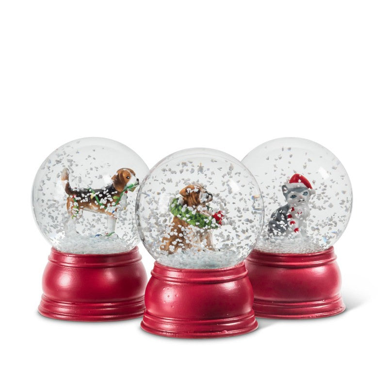 Pet Snow Globe, 2.5"H