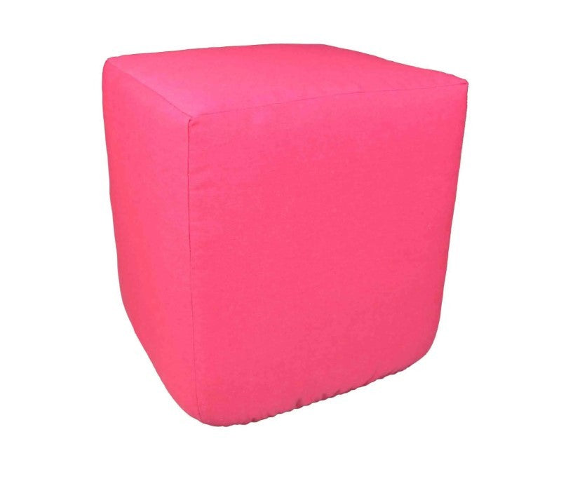 18" Outdoor Square Pouf