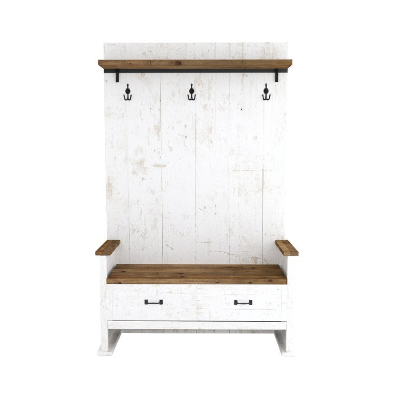 Provence Hall Bench - 2 Drawer