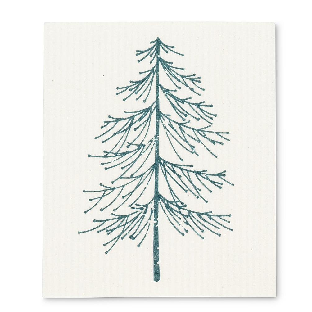 Trees Swedish Dishcloth, Set of 2