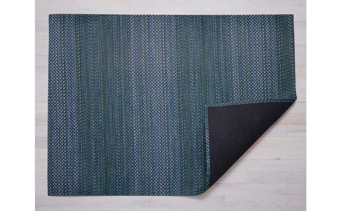 Chilewich Quill Woven Mat, Forest