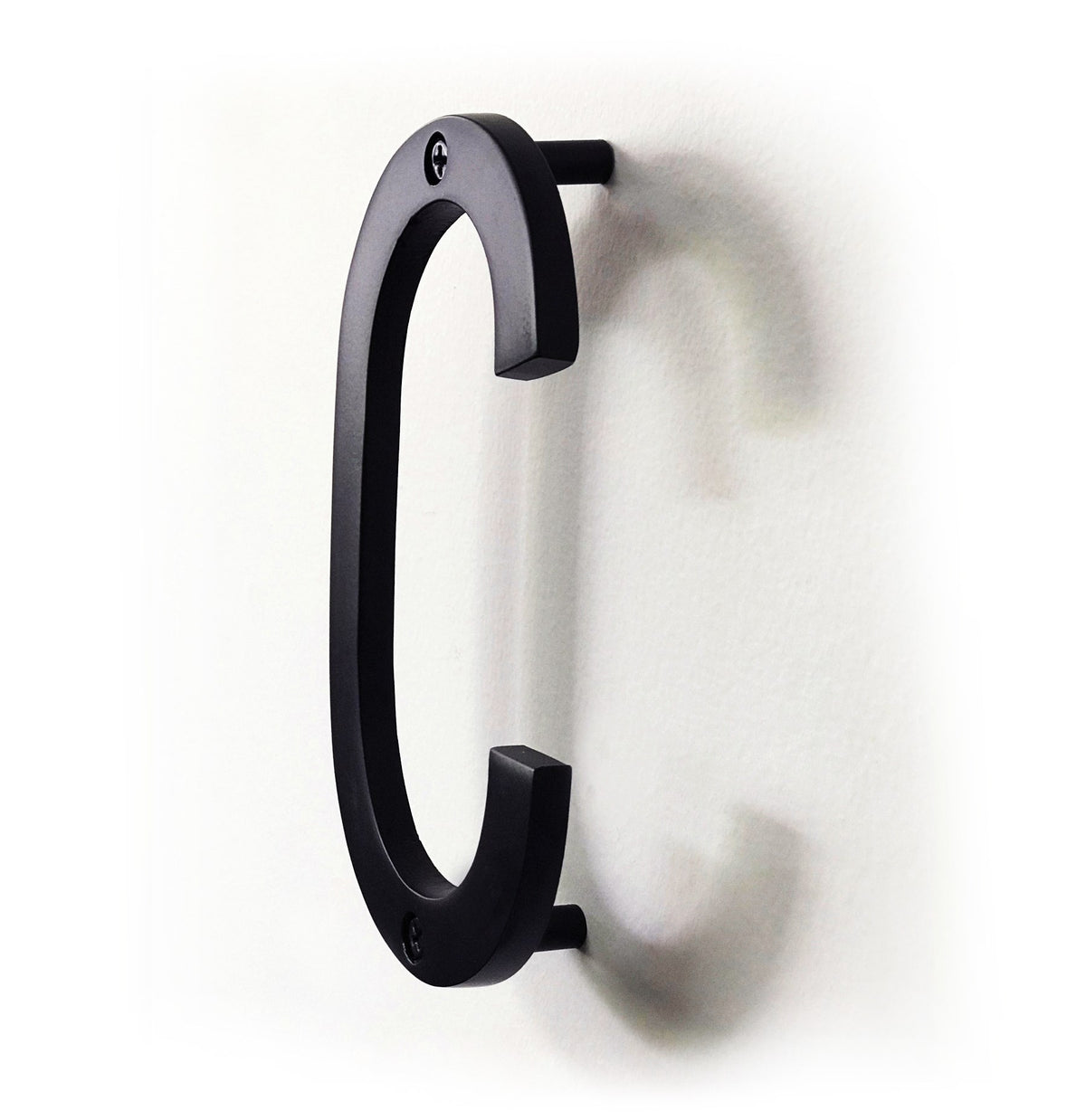 House Letter &#39;C&#39; - Black Aluminum