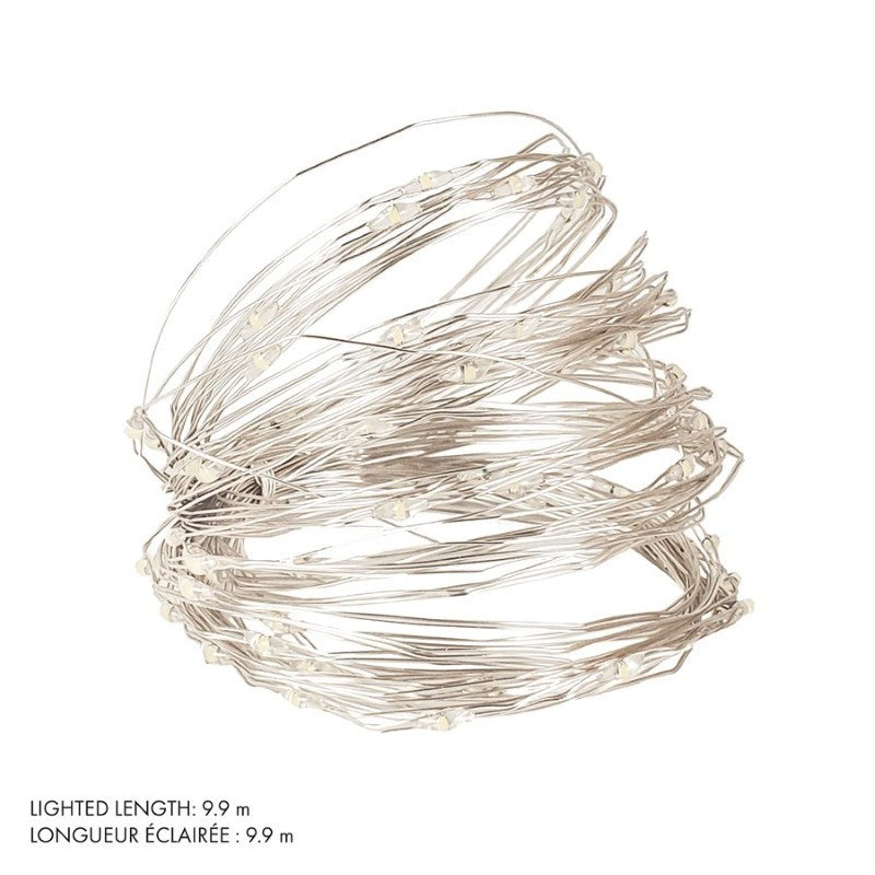 Danson Décor 100 LED Microdot Warm White Solar Lights