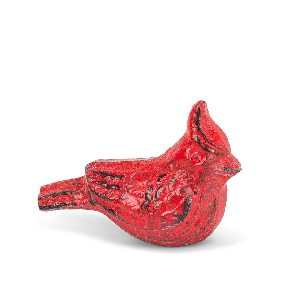 Mini Cast Iron Cardinal Figurine