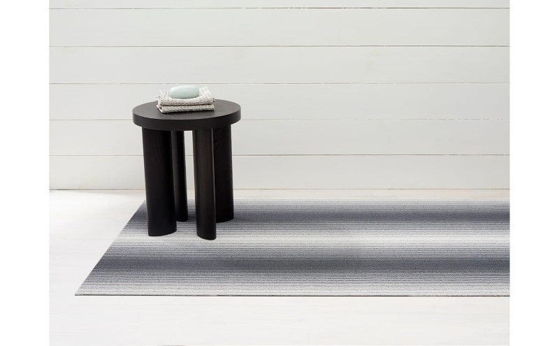 Chilewich Indoor/Outdoor Fade Stripe Shag Mat, Stone