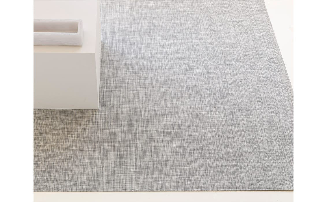 Chilewich Ikat Woven Floor Mat, Bone