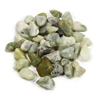 Polished Green Stones, 1kg