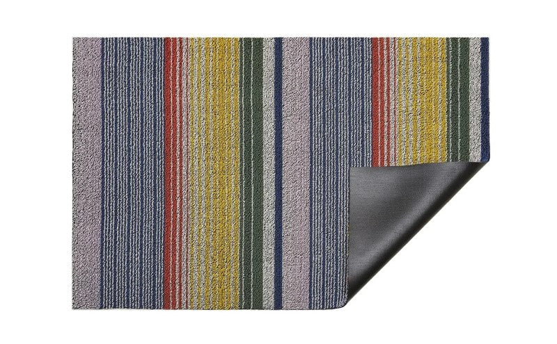 Chilewich Pop Stripe Shag Floor Mat, Multi