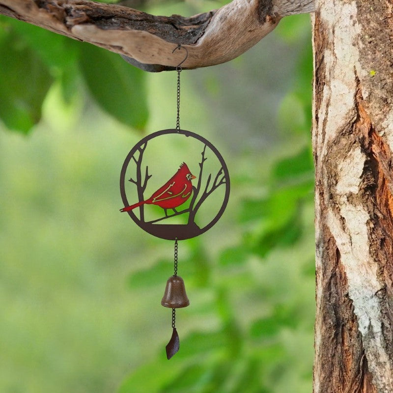 Cardinal Circle Hanging Bell