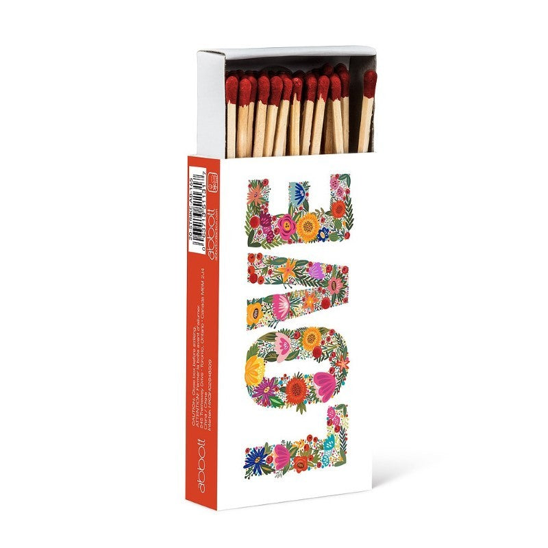 Floral Love Matches, 45 Sticks