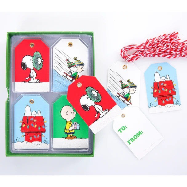 Peanuts™ Holiday Gift Tags, Pack-24