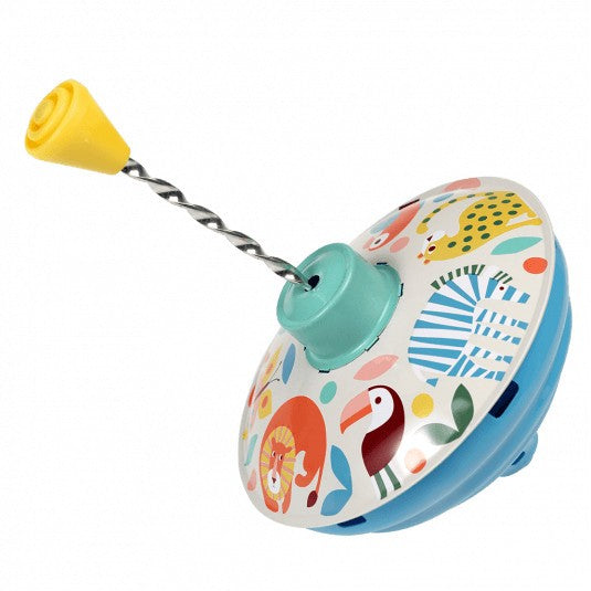Rex London Wild Wonders Metal Spinning Top