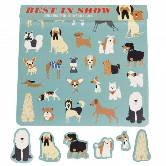 Rex London Best In Show Stickers, 3 Sheets