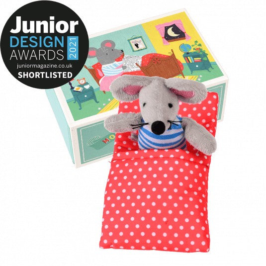 Rex London Plush Mouse In A Little House