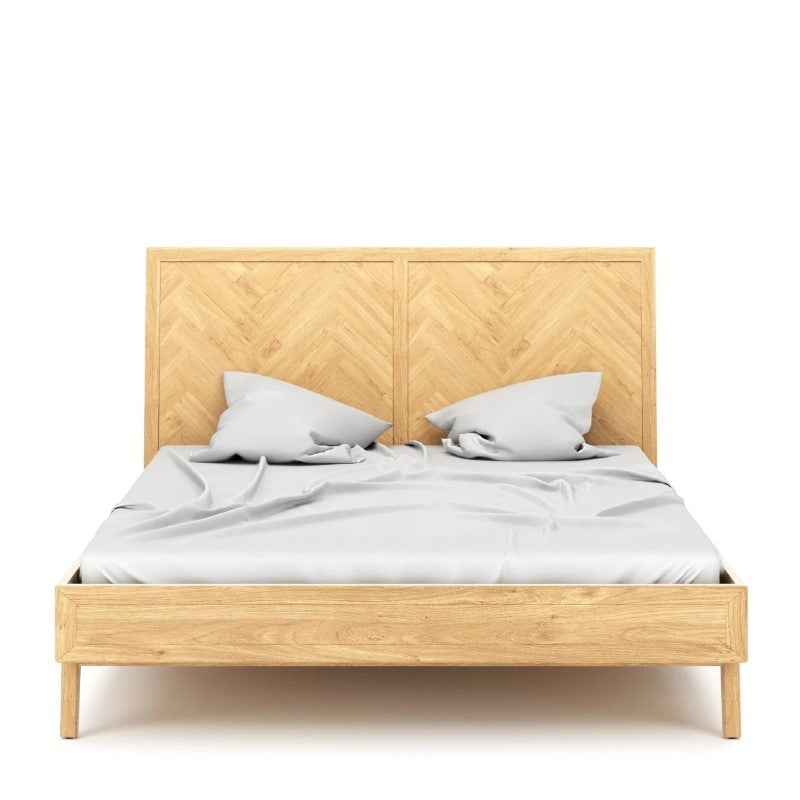 L.H. Imports Colton Queen Bed - Natural