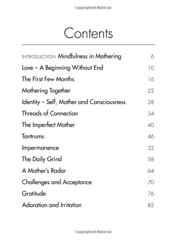Mindful Thoughts for Mothers Hardcover Book