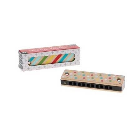 Wooden Rainbow Harmonica