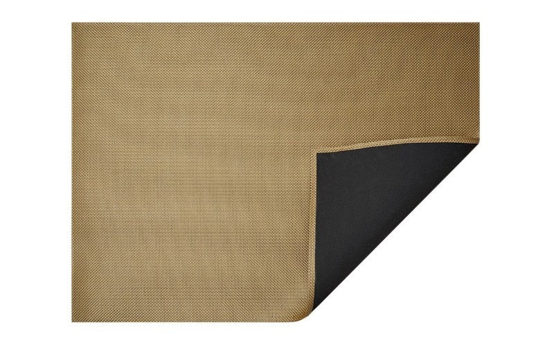 Chilewich Basketweave Woven Floor Mat, Gilded
