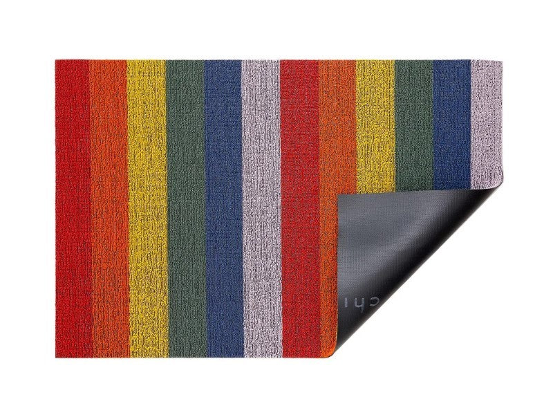 Chilewich Pride Stripe Shag Floor Mat