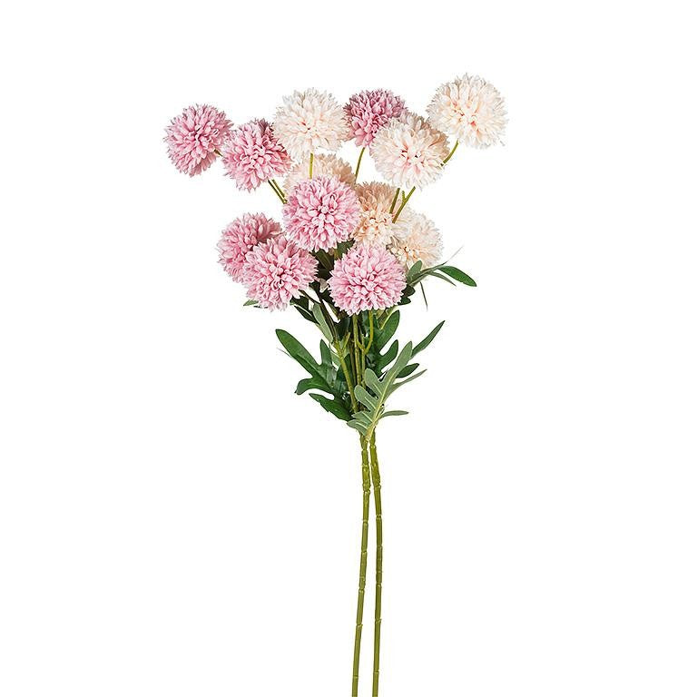 7-Ball Chrysanthemum Stem, 31&quot;L