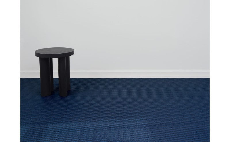 Chilewich Arrow Woven Floor Mat, Sapphire