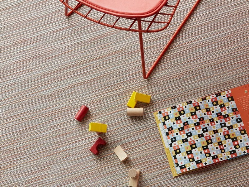 Chilewich Rib Weave Woven Floor Mat, Spice