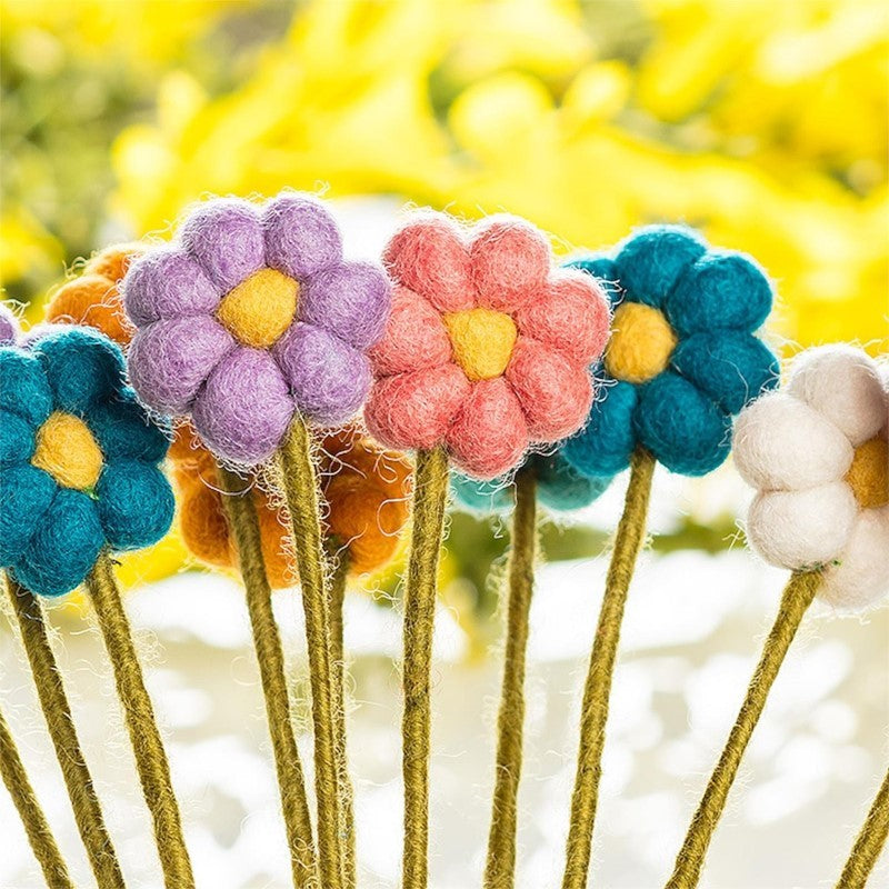Pompom Daisy Stems