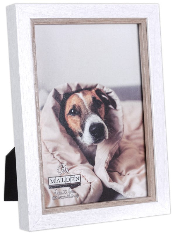 Fairview 2-Tone White Picture Frame