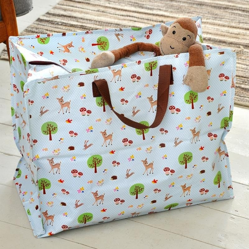 Rex London Woodland Creatures Jumbo Shopping Bag
