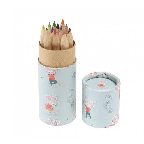 Rex London Mimi &amp; Milo Coloured Pencils, Set of 12