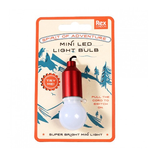 Mini Light Bulb Keyring