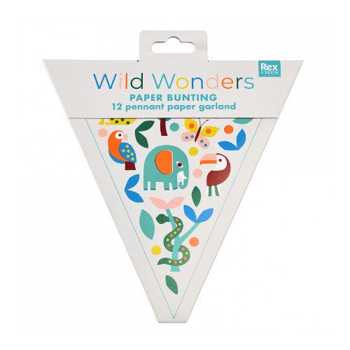 Wild Wonders Paper Bunting