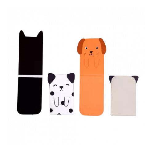Magnetic Dog Bookmarks, Set Of 4