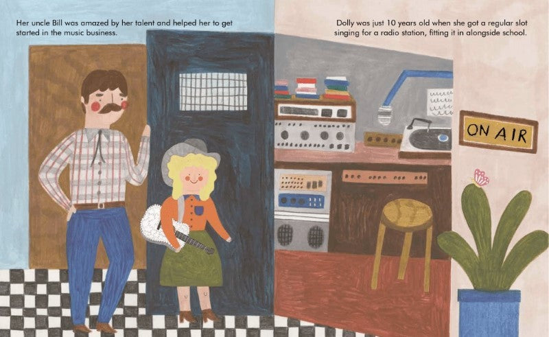 Dolly Parton - Little People, BIG DREAMS Hardcover Book