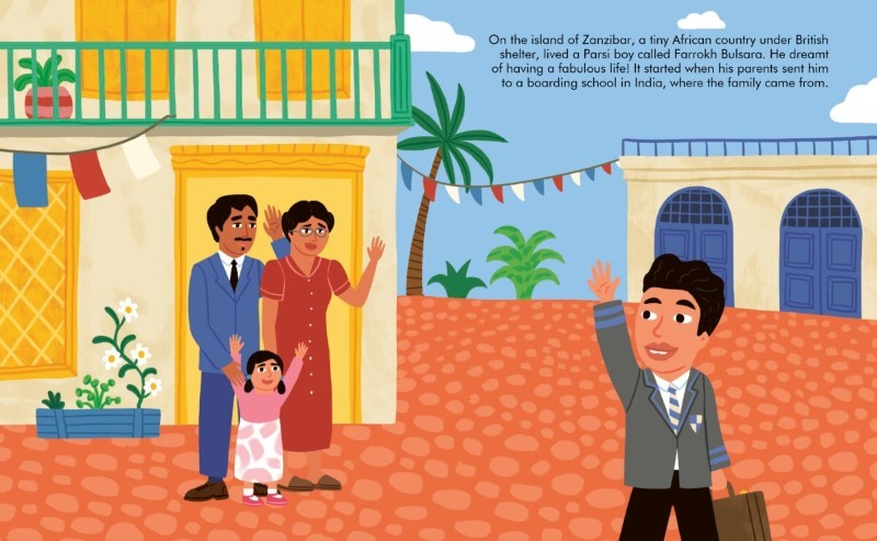 Freddie Mercury - Little People, BIG DREAMS Hardcover Book