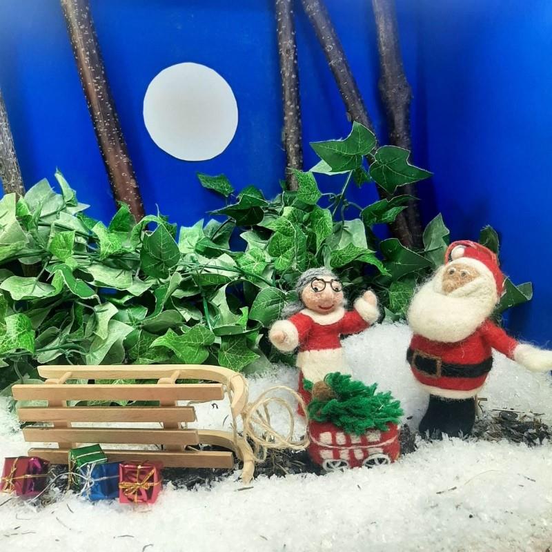 Santa Ornament