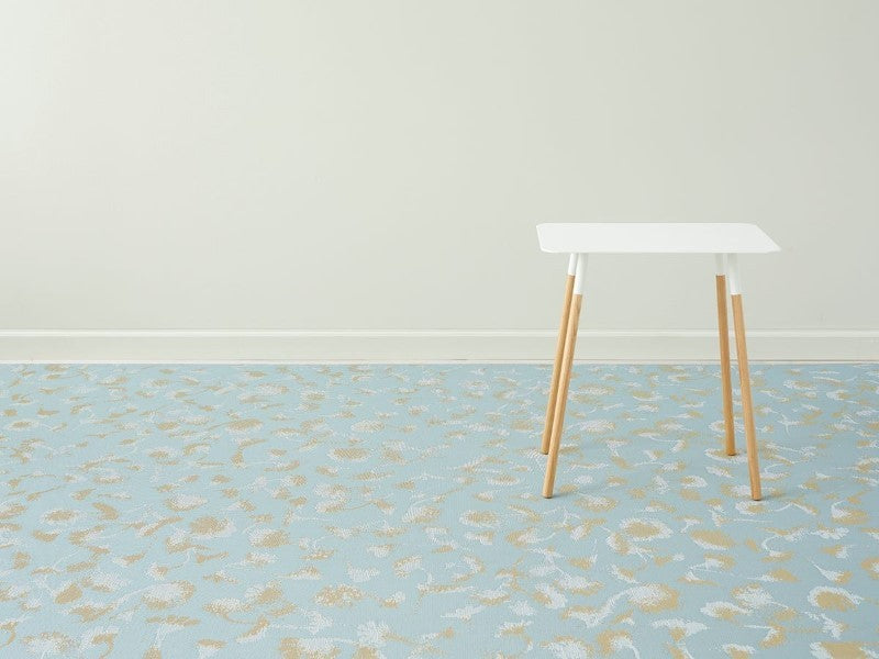 Chilewich Botanic Woven Floor Mat, Mint