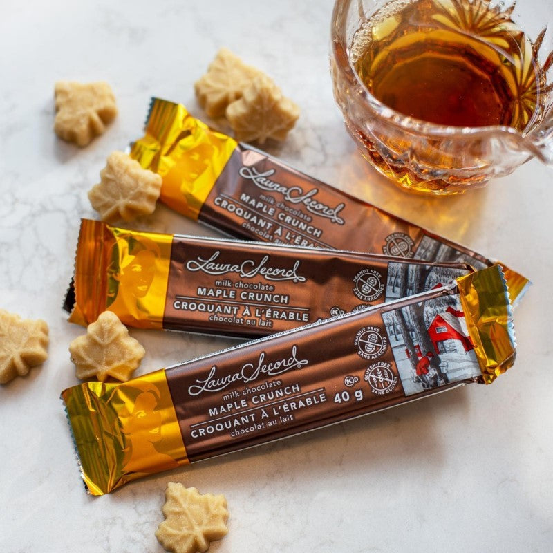 Laura Secord Maple Crunch Milk Chocolate Bar