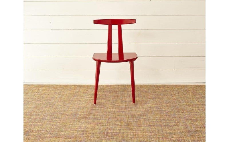 Chilewich Mini Basketweave Woven Floor Mat, Confetti