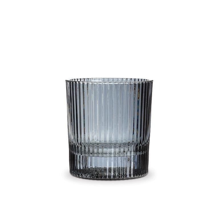 Vertical Optic Tumbler Glass, 10oz