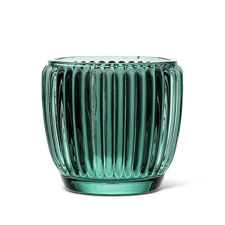 Ribbed Votive Candle Holders, 3&quot;H