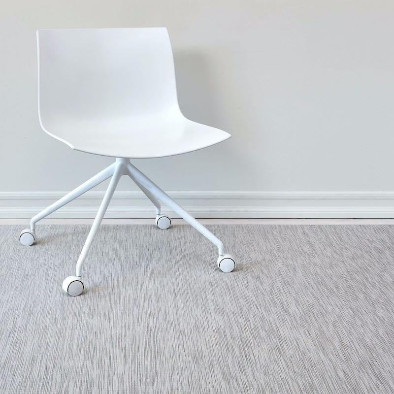 Chilewich Bamboo Woven Mat, Chalk