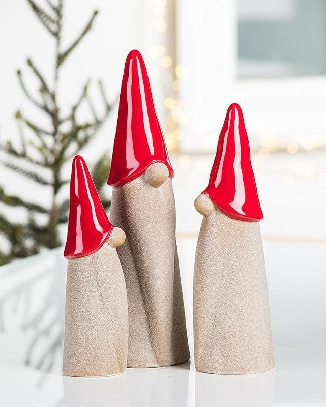 Red Hat Gnome Figurines
