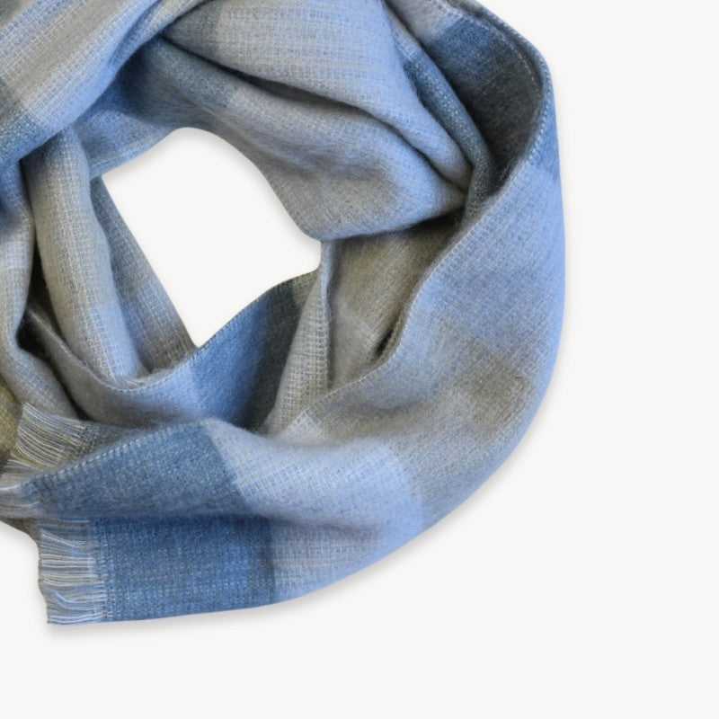Pokoloko Mood Alpaca Seamless Scarf - Mussel